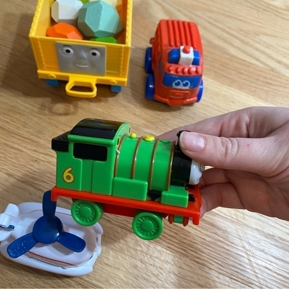 Thomas the Tank 1st Troublesome Truck Percy Harold Tonka Firetruck Toy Lot - Picture 7 of 7